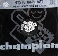 HYSTERIA Take me higher + 1 1991 12" MAXI PS