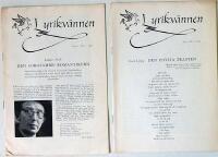  2 st Lyrikv&auml;nnen 1961