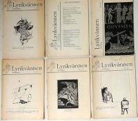 6 st. Lyrikv&auml;nnen 1957