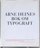 Arne Heines bok om typografi