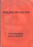 Operat&ouml;rshandbok: SELEX KOPIATOR GR-1450/1550