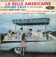 MUSIQUE ORIGINALE DU FILM LA BELLE La belle americaine + 3 1961 EP PS