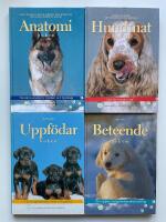 Kennelklubben x 4 - Anatomiboken, Hundmatboken, Uppf&ouml;darboken, Beteendeboken 