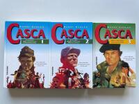 Casca 1 2 3 - Straffet, D&ouml;d utan slut, F&ouml;rbannelsen, Evig d&ouml;d, D&ouml;md mans v&auml;g, D&ouml;dlig skuld, Dom utan n&aring;d, Legosoldaten