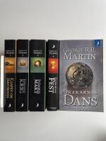Game of thrones 1-5 - Kampen om J&auml;rntronen, Kungarnas krig, Sv&auml;rdets makt, Kr&aring;kornas fest, Drakarnas dans
