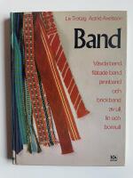 Band - V&auml;vda band, fl&auml;tade band, pinnband och brickband av ull, lin och bomull