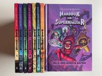 Handbok f&ouml;r superhj&auml;ltar 1-8 - Handboken, R&ouml;da masken, Ensam, Vargen kommer, F&ouml;rsvunna, Utan hopp, Tillbaka, Den l&auml;ngsta natten