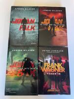 Johan Falk 1-3 + Frank Wagner - Slutet var bara b&ouml;rjan, De d&ouml;da och de levande, Dit lagen inte n&aring;r, V&auml;gen in