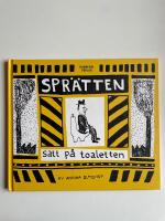 Spr&auml;tten satt p&aring; toaletten
