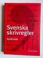 Svenska skrivregler