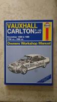 Vauxhall Carlton 4-cyl,petrol, Nov-1986 - 1989