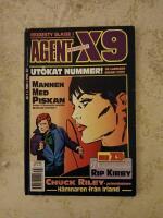 AGENT X9 nr: 7/1992 - Modesty Blaise, Chuck Riley privatdeckare, Rip Kirby (VG) (8151)