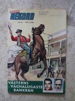 Tidningen Rekord nr: 36/1958 (Tjeckoslovakiens landslag, Fotboll) (VF)
