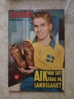 Rekordmagasinet nr: 35/1955 (Sovjets landslag, Fotboll) (VF)