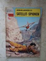 Detektiv&auml;ventyr nr: 7/1963 - X9, satellit-spionen (VG+) (4456)