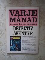 Detektiv&auml;ventyr nr: 7/1963 - X9, satellit-spionen (VG+) (4456)