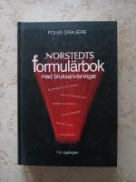 Norstedts formul&auml;rbok : [med bruksanvisningar]