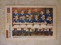 Rekord Nr: 29/1956 - Birmingham City FC, England, Fotboll (FN)