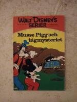 Walt Disney's Serier nr: 6/1977 - Musse Pigg och t&aring;gmysteriet (VG+) (4747)