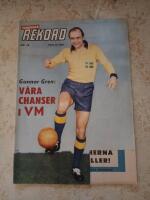Tidningen Rekord nr: 18/1958 - FC INTERNAZIONALE, Italien, Fotboll (FN)