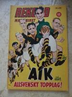 Rekordmagasinet nr: 32/1952 - IFK NORRK&Ouml;PING, Fotboll (VF)