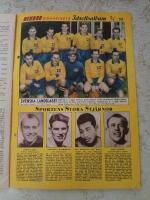 Rekordmagasinet nr: 1/1952 - Svenska landslaget, Fotboll (VF)