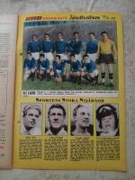 Rekordmagasinet nr: 16/1952 - AC Lazio, Italien, Fotboll (VF)