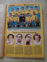 Rekordmagasinet nr: 21/1952 - Svenska landslaget, Fotboll (VF)