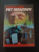 PET SEMATARY (5663) Mycket sv&aring;r att hitta!!