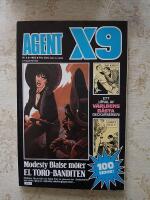 AGENT X9 nr: 5/1983 - Modesty Blaise, Rip Kirby, Agnet Kelly (VG+) (1154)