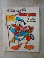 M&aring;la och l&auml;s med Kalle Anka (A293) (VG)