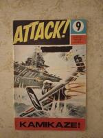 ATTACK! - Kamikaze! nr: 9/1970 (VG+) (5264)