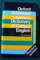 Oxford advanced learner&acute;s dictionary ..