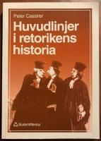 Huvudlinjer i retorikens historia