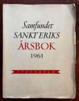 Samfundet Sankt Eriks &aring;rsbok 1961