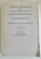 Samlade skrifter av Erik Johan Stagnelius. Tredje delen: Episka dikter, Dramatiska dikter 1