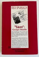 S&aring;ret : Georges Bataille. Res Publica 18