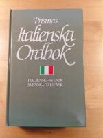 Prismas italienska ordbok : Italiensk-svensk del, svensk-italiensk del, grammatik