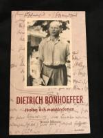 Dietrich Bonhoeffer : teolog och motst&aring;ndsman