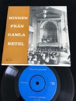 Minnen fr&aring;n gamla Betel - Autentiska inspelningar v&aring;ren 1962