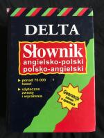 Delta - Slownik -  angielsko-polski / polski-angielski