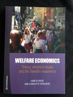 Welfare Economics - Theory, empirical results and the Swedish experience