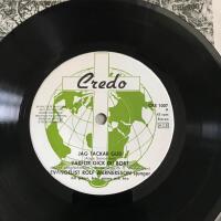 A: Jag tackar Gud / Varf&ouml;r gick du bort - B: P&aring; evangeliskt m&ouml;te / Vem &auml;r Jesus?