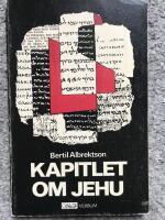 Kapitlet Om Jehu (och andra uppsatser om Gamla testamentet)