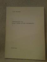 KOMMENTARER TILL VALDA TEXTER UR NYA TESTAMENTET   I  (utkast)