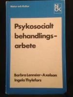 Psykosocialt behandlingsarbete