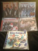 Lasse Stefanz 5 CD-skivor: Lasse Stefanz "1", "14", "24", "Det här är bara början" (2CD), "De sista ljuva åren"