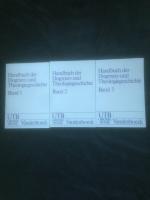 Handbuch der Dogmen- und Theologiegeschichte. (3 band)