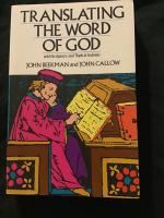  Translating the Word of God with Scripture and Topical Indexes 