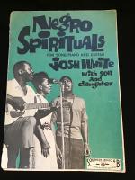 Negro Spirituals for song, piano and guitar